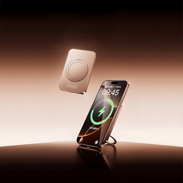 NB14 Hinna QI-15W & PD-20W 5000mah magnetic alluminum  Fast charging wireless power bank