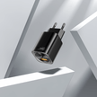 Custom Oneday NC04 20W USB + T-ypec Dual Port Charger Fast Phone Charger Portable Cell Phone Wall Charger EUPLUG