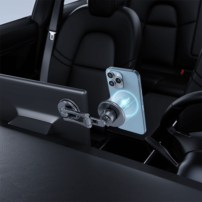 Oneday Customized NH12 Magnetic aluminum car holder Paste on a flat position