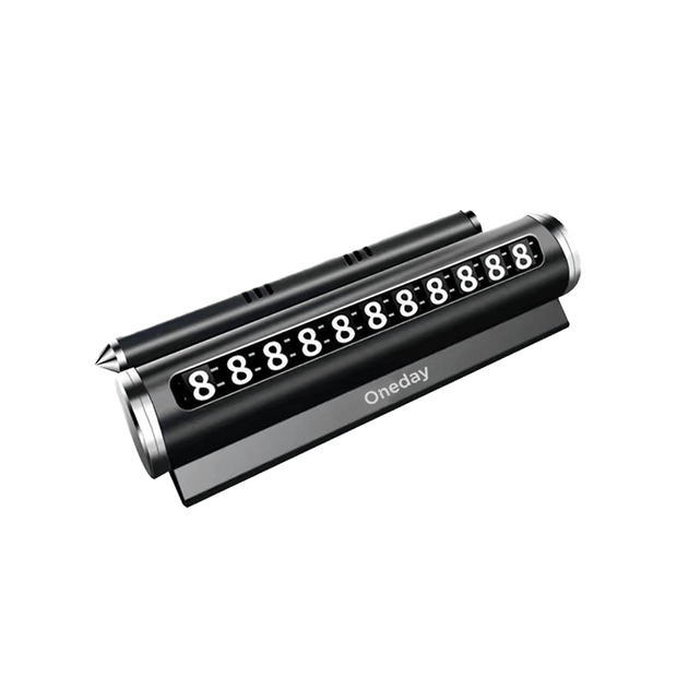 Oneday Customized NR02  Metal car number  with glass breaker