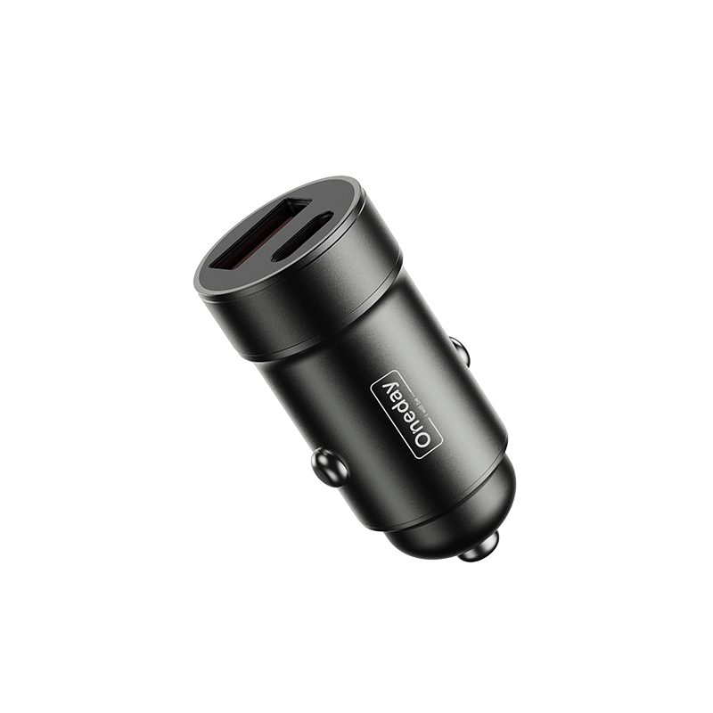Oneday Customized NR04 QC3.0 USB + USB dual port fast car charger