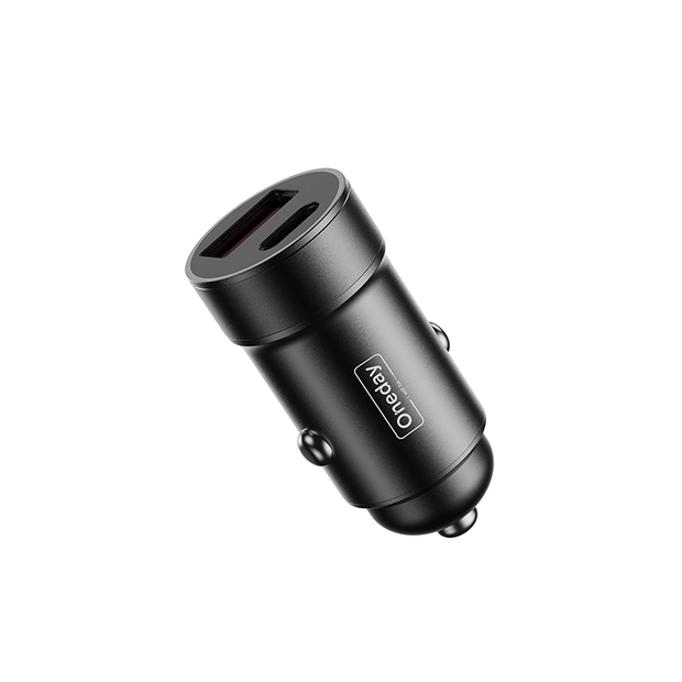 Oneday Customized NR04 QC3.0 USB + USB dual port fast car charger