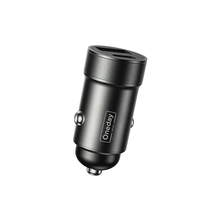 Oneday Customized NR04 QC3.0 USB + USB dual port fast car charger