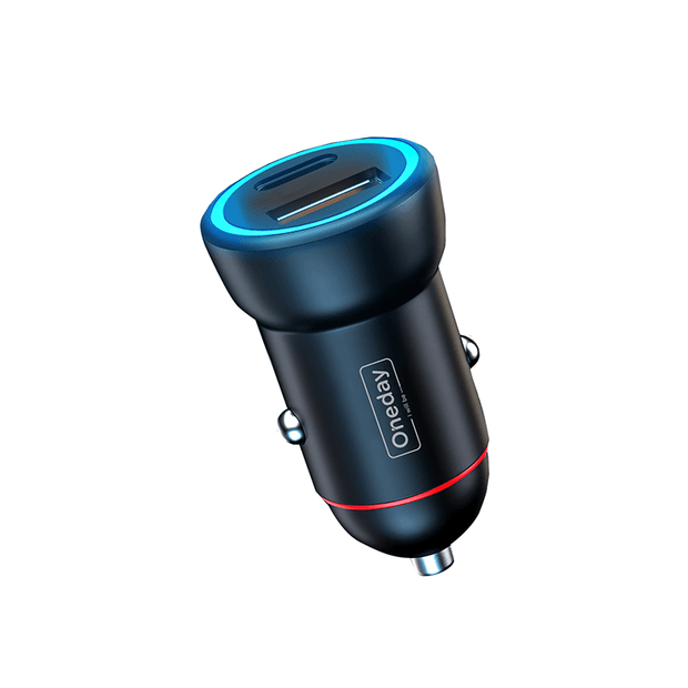 Oneday Customized NR09 48W USB +  TYPEC  dual port fast car charger