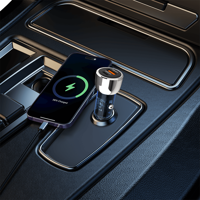 Oneday Customized NR12 95W USB + Type-c  dual port fast car charger