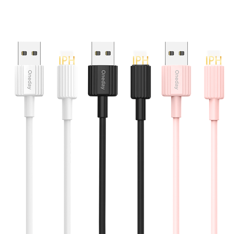 OA07 USB to T-ypec/USB to IPH/60W T-ypec to T-ypec/30W T-ypec to IPH 100cm pvc charging data cable