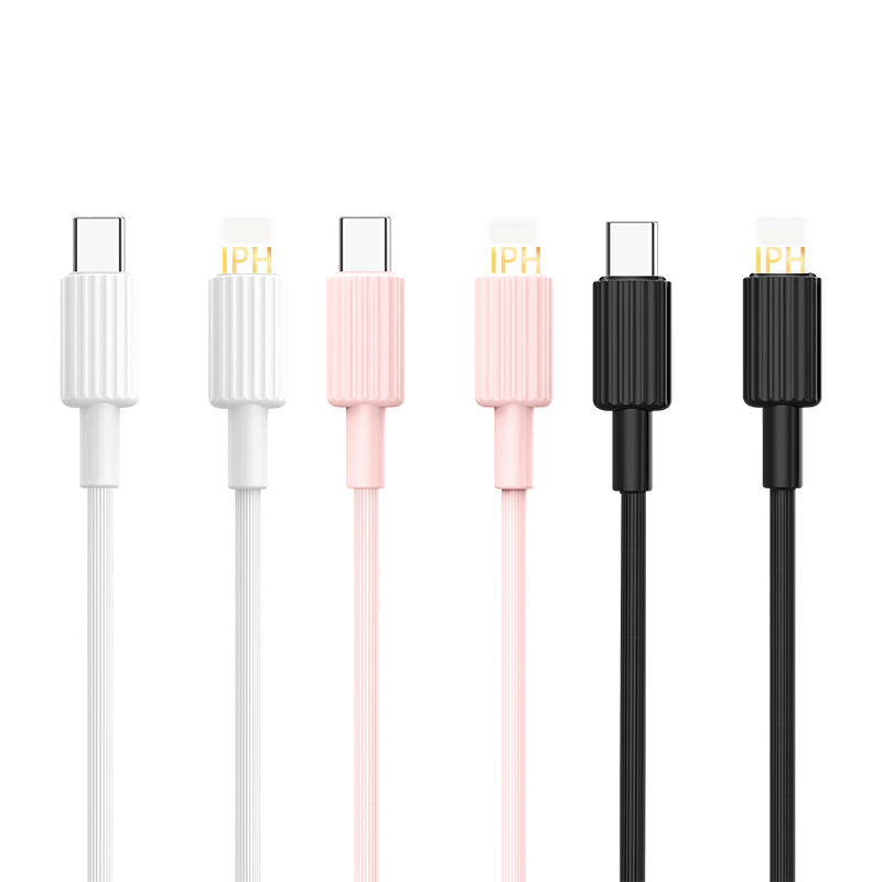OA07 USB to T-ypec/USB to IPH/60W T-ypec to T-ypec/30W T-ypec to IPH 100cm pvc charging data cable