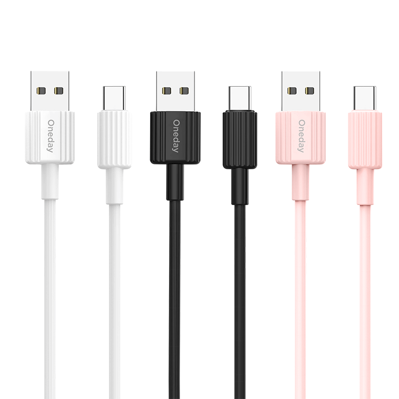 OA07 USB to T-ypec/USB to IPH/60W T-ypec to T-ypec/30W T-ypec to IPH 100cm pvc charging data cable