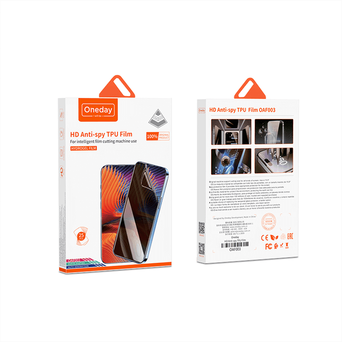 OAF003 HD Anti-spy TPU film (25PCS/BOX)
