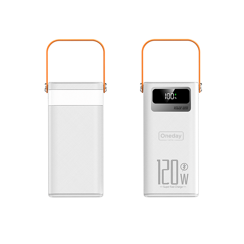 OB12 30000MAH 22.5W LED light 4 in 1 cable  Fast charging power bank