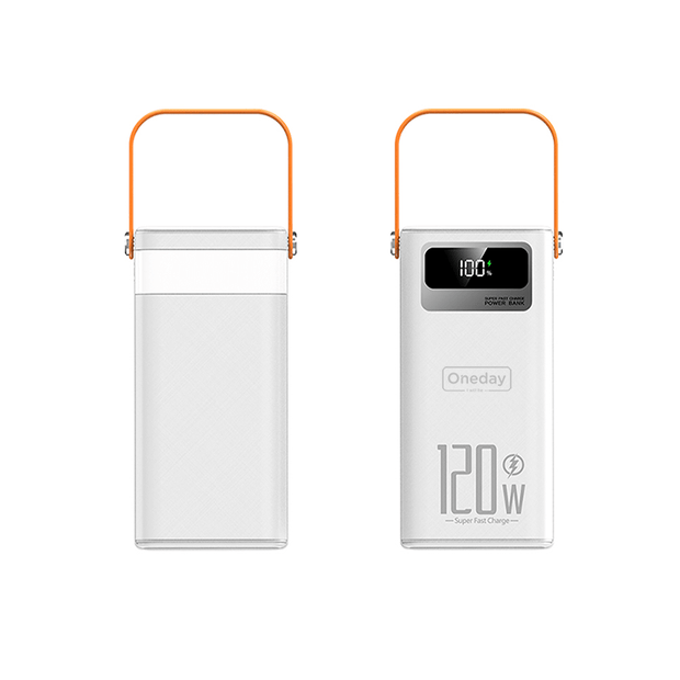 OB12 30000MAH 22.5W LED light 4 in 1 cable  Fast charging power bank