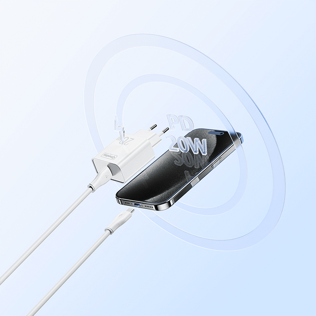 Customizable Oneday OC06 EU/US/UK 20W T-ypec Single  Port Charger Super Adapter Fast Charging Wall Cell Phone Charger