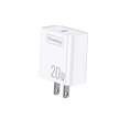 Customizable Oneday OC06 EU/US/UK 20W T-ypec Single  Port Charger Super Adapter Fast Charging Wall Cell Phone Charger