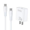 Customizable Oneday OC06 EU/US/UK 20W T-ypec Single  Port Charger Super Adapter Fast Charging Wall Cell Phone Charger