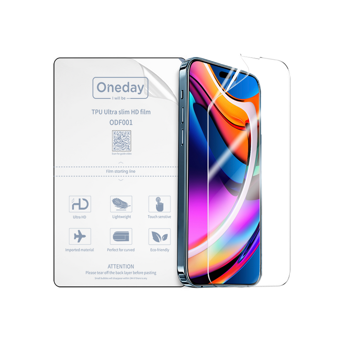 ODF001 HD clear TPU film (25PCS/BOX)