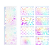 Oneday ODF007 Dazzling Laser Colour Back Film Night Glow Sticker Back Screen for Intelligent Film Cutting Machine Use