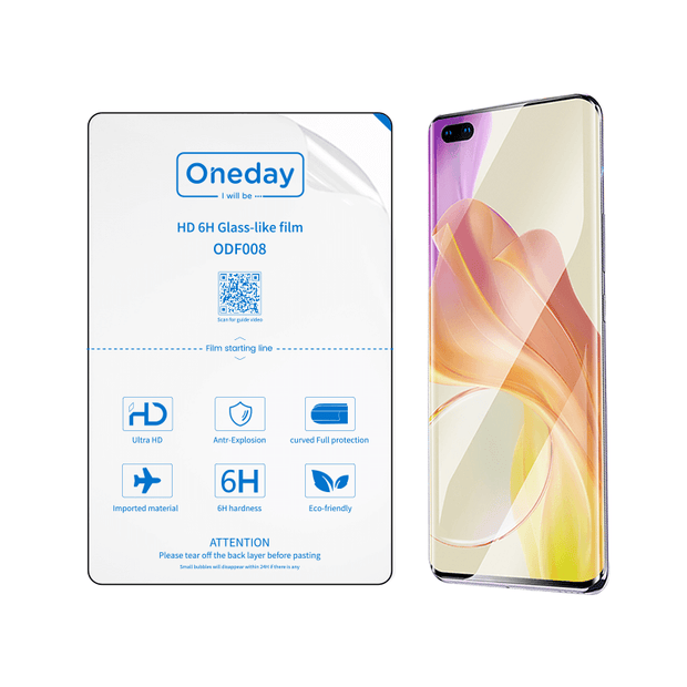 ODF008 HD 6H Glass-like UV film (25PCS / BOX)