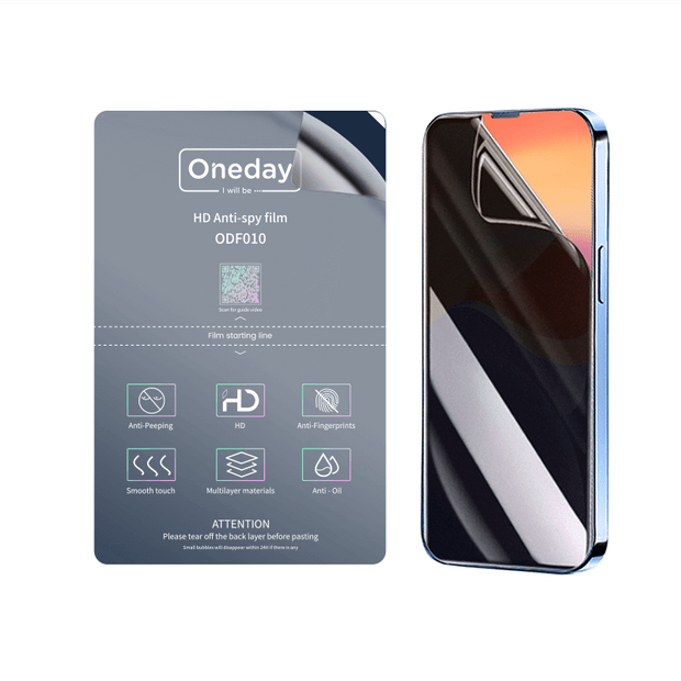 ODF010 HD Anti-spy TPU film (25PCS/BOX)