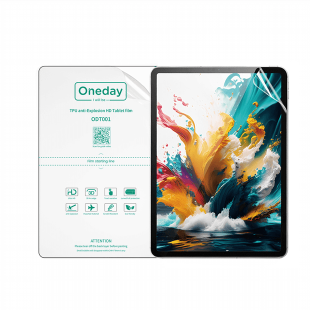 ODT001   HD clear tablet TPU film (25PCS/BOX)