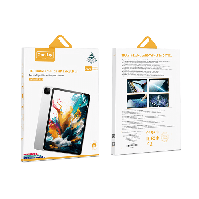 ODT001   HD clear tablet TPU film (25PCS/BOX)
