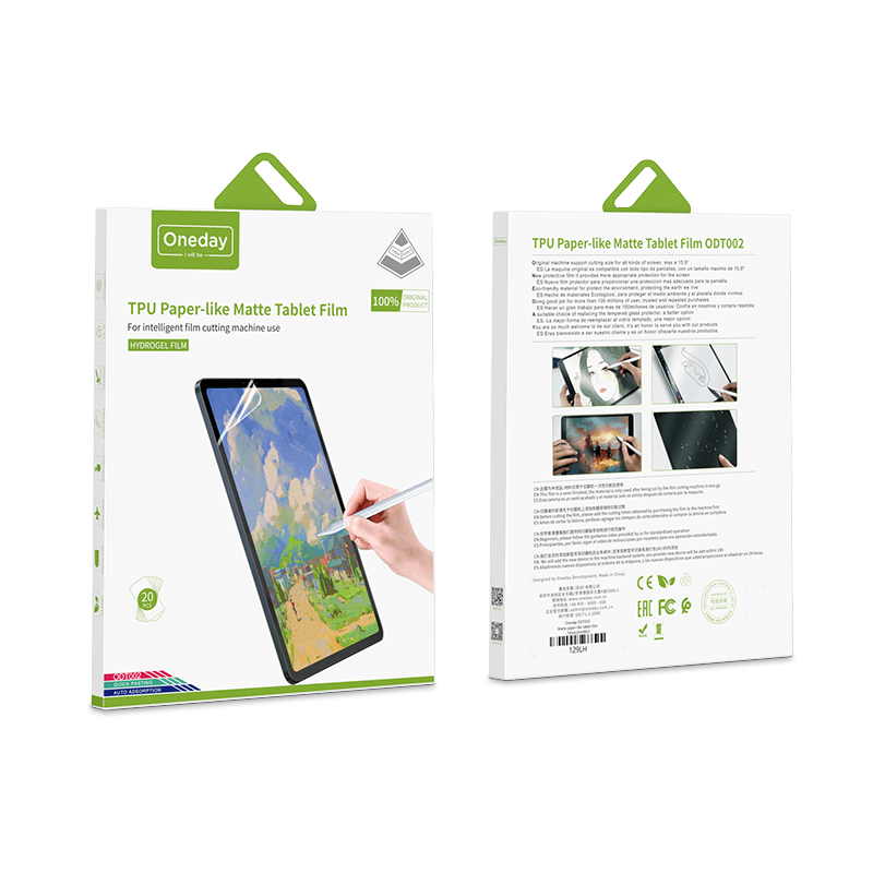 ODT002  Matte paper-like tablet TPU film (25PCS/BOX)