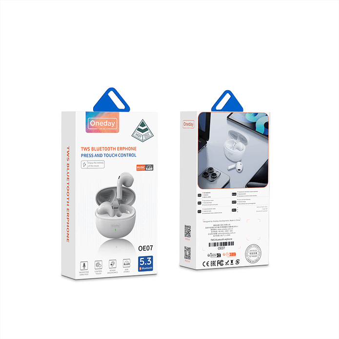 Oneday OE07 TWS Blue tooth Earphone