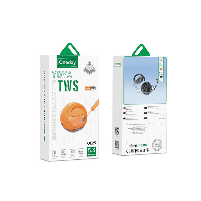 Oneday OE25 YOYA TWS Blue tooth Earphone