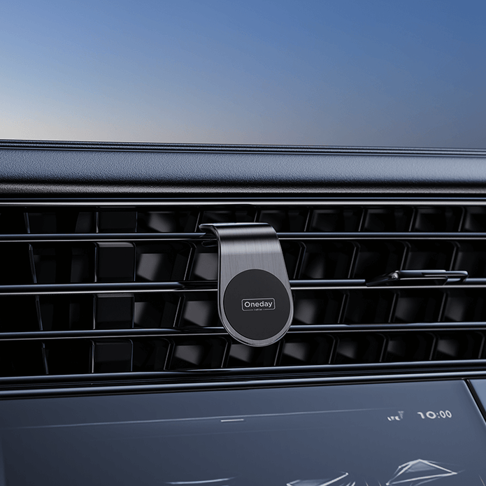 Oneday Customized OH02 aluminum magnetic car holder For outlet in car