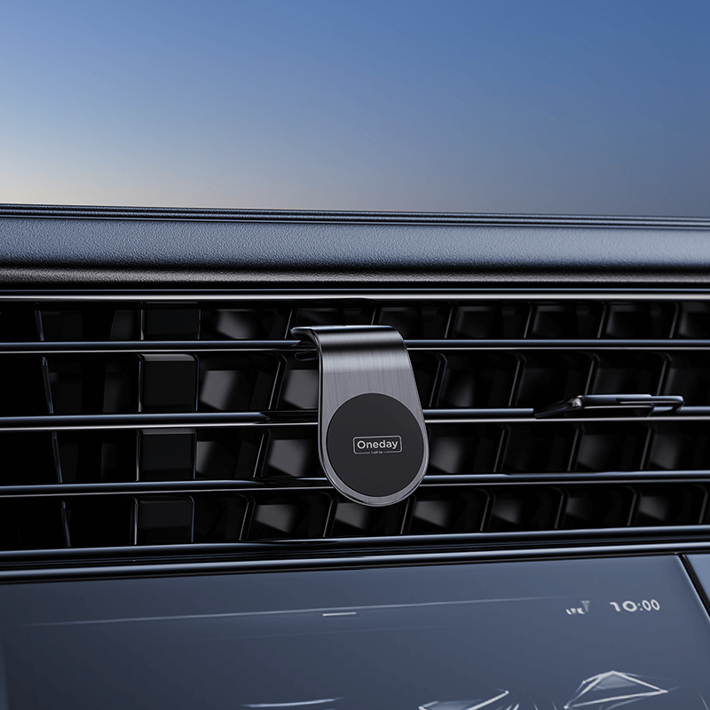 Oneday Customized OH02 aluminum magnetic car holder For outlet in car