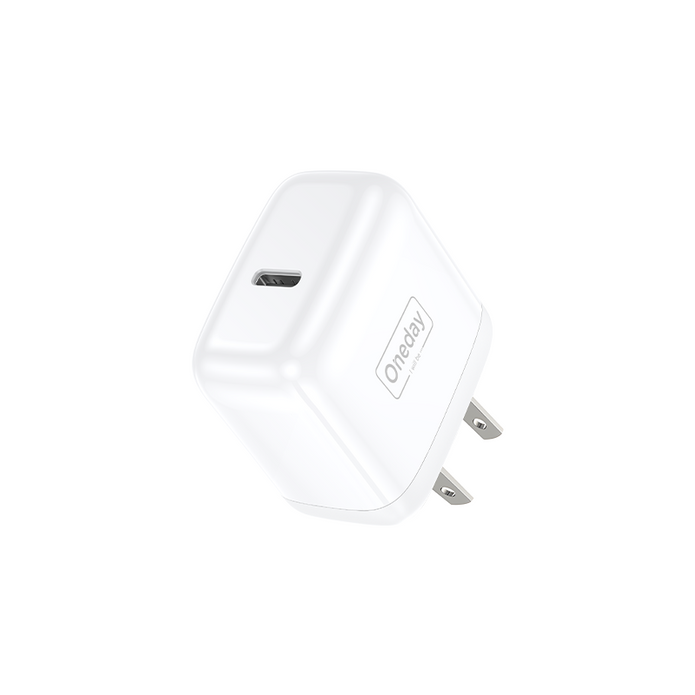 Customizable Oneday ONS04 20W USB+TYPEC dual port Charger  NON-STANDARD OF CERTIFICATION