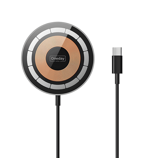 Oneday OQ04 The metal machine eye wireless charger