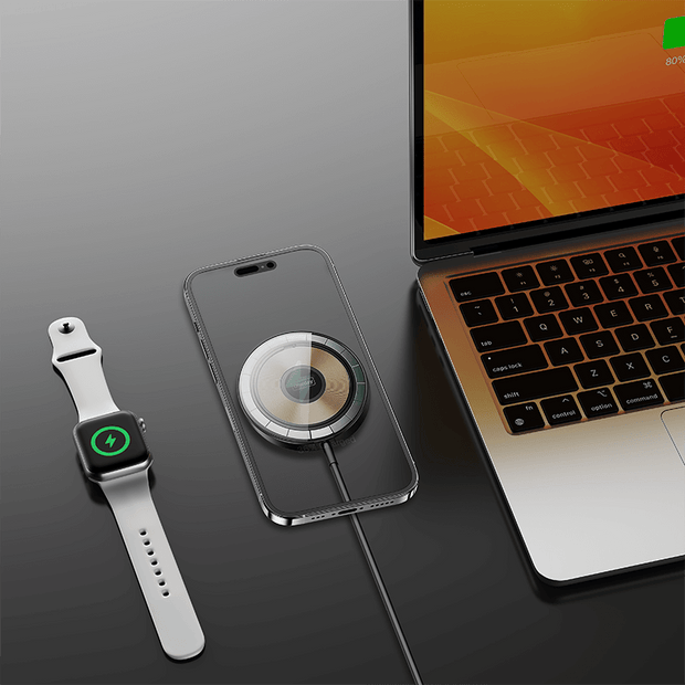 Oneday OQ04 The metal machine eye wireless charger