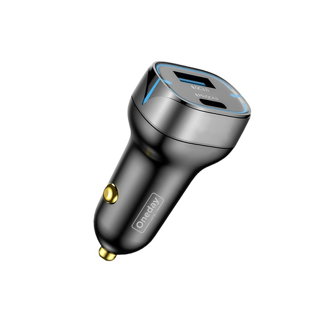 Oneday Customized OR02 48W USB + TYPEC  dual port fast car charger