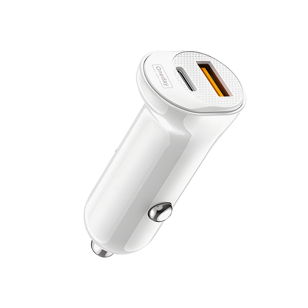 Oneday Customized OR08 38W USB + TYPEC  dual port fast car charger