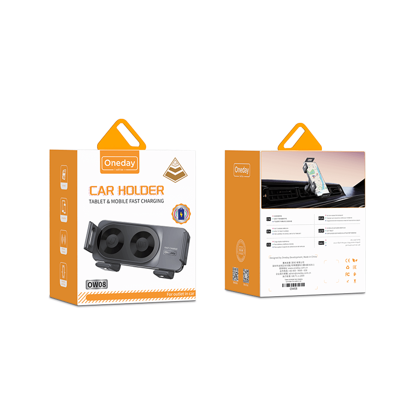 Oneday OW08 Fast charging car holder For outlet in car