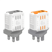 Customizable Oneday YC02 EU/US/UK Mason 45W USB + T-ypec Dual Port Charger Super Adapter Fast Charging Wall Cell Phone Charger