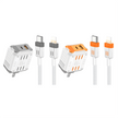 Customizable Oneday YC02 EU/US/UK Mason 45W USB + T-ypec Dual Port Charger Super Adapter Fast Charging Wall Cell Phone Charger