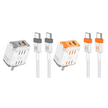 Customizable Oneday YC02 EU/US/UK Mason 45W USB + T-ypec Dual Port Charger Super Adapter Fast Charging Wall Cell Phone Charger
