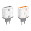 Customizable Oneday YC03 EU/US/UK  Mason 65W USB + T-ypec + T-ypec Three Port Charger Super Adapter Fast Charging Wall Cell Phone Charger