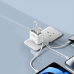 Customizable Oneday YC03 EU/US/UK  Mason 65W USB + T-ypec + T-ypec Three Port Charger Super Adapter Fast Charging Wall Cell Phone Charger