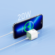 Customizable Oneday YC06 EU/US/UK Macaroon 20W Mini T-ypec GaN Charger Super Adapter Fast Charging Wall Cell Phone Charger