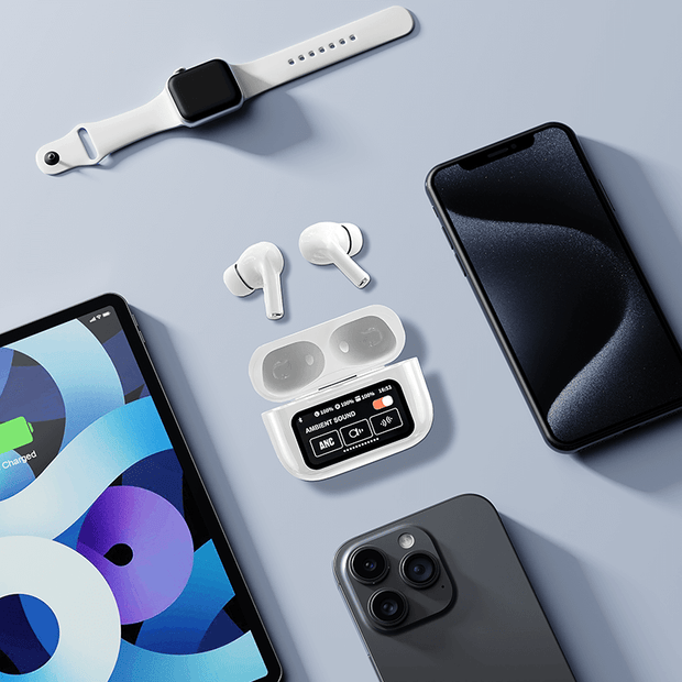 Oneday Hot Sale YE01 ANC / ENC Smart Screen Control  TWS Earphone